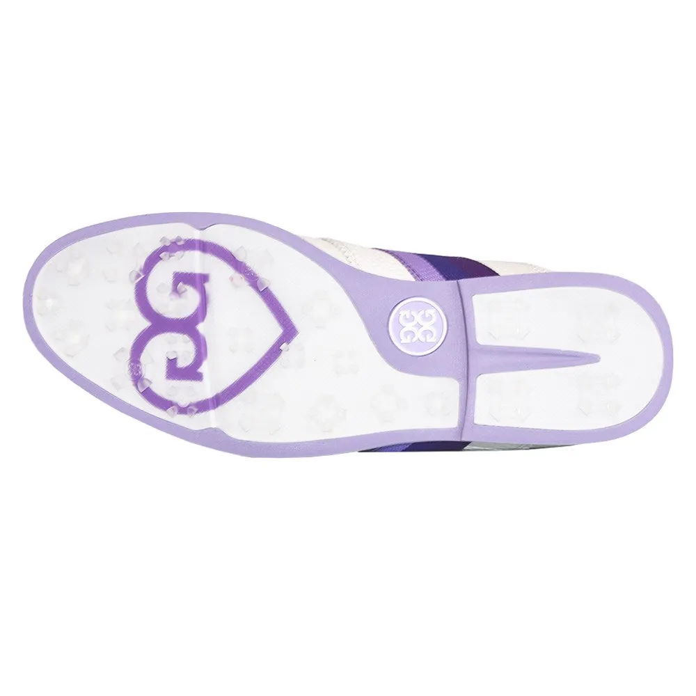 G/Fore Women's Grosgrain Gallivanter Golf Shoes - Snow/Amethyst