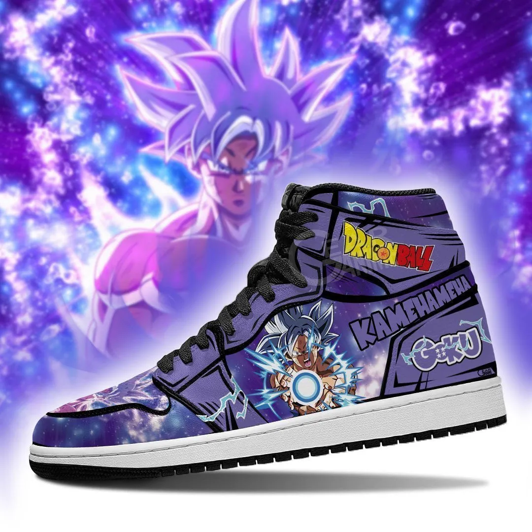 Goku Ultra Instinct Sneakers Custom Anime Dragon Ball Shoes