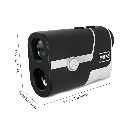 Golf Rangefinder with Slope Compensation, 1200 Yards, 7X Magnification, Suitable for Golf, Hunting, Outdoor Sports, with Flagpole Locking Vibration, Magnetic Function, USB-C Charge