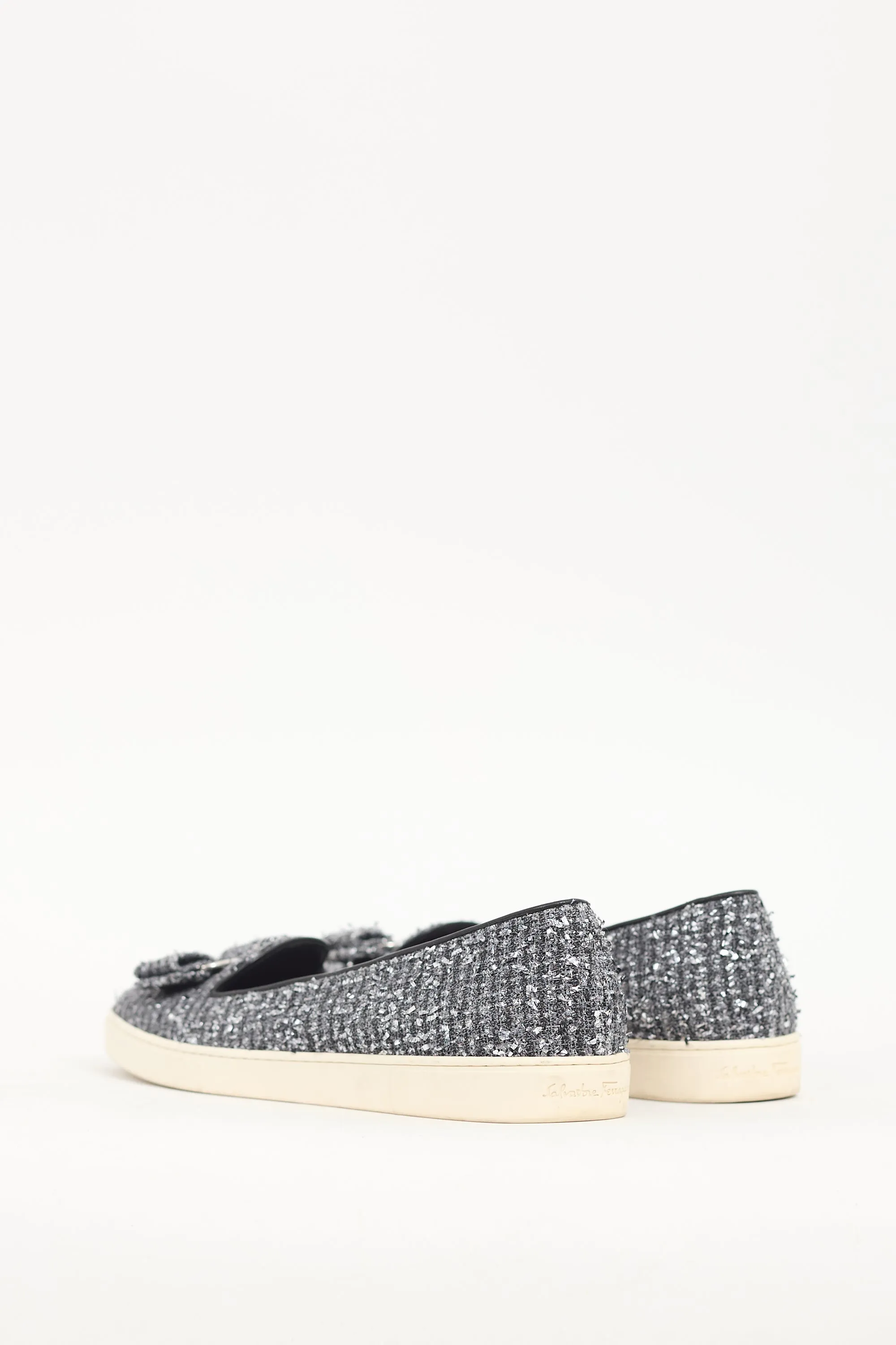 Grey Tweed Novello Sneaker