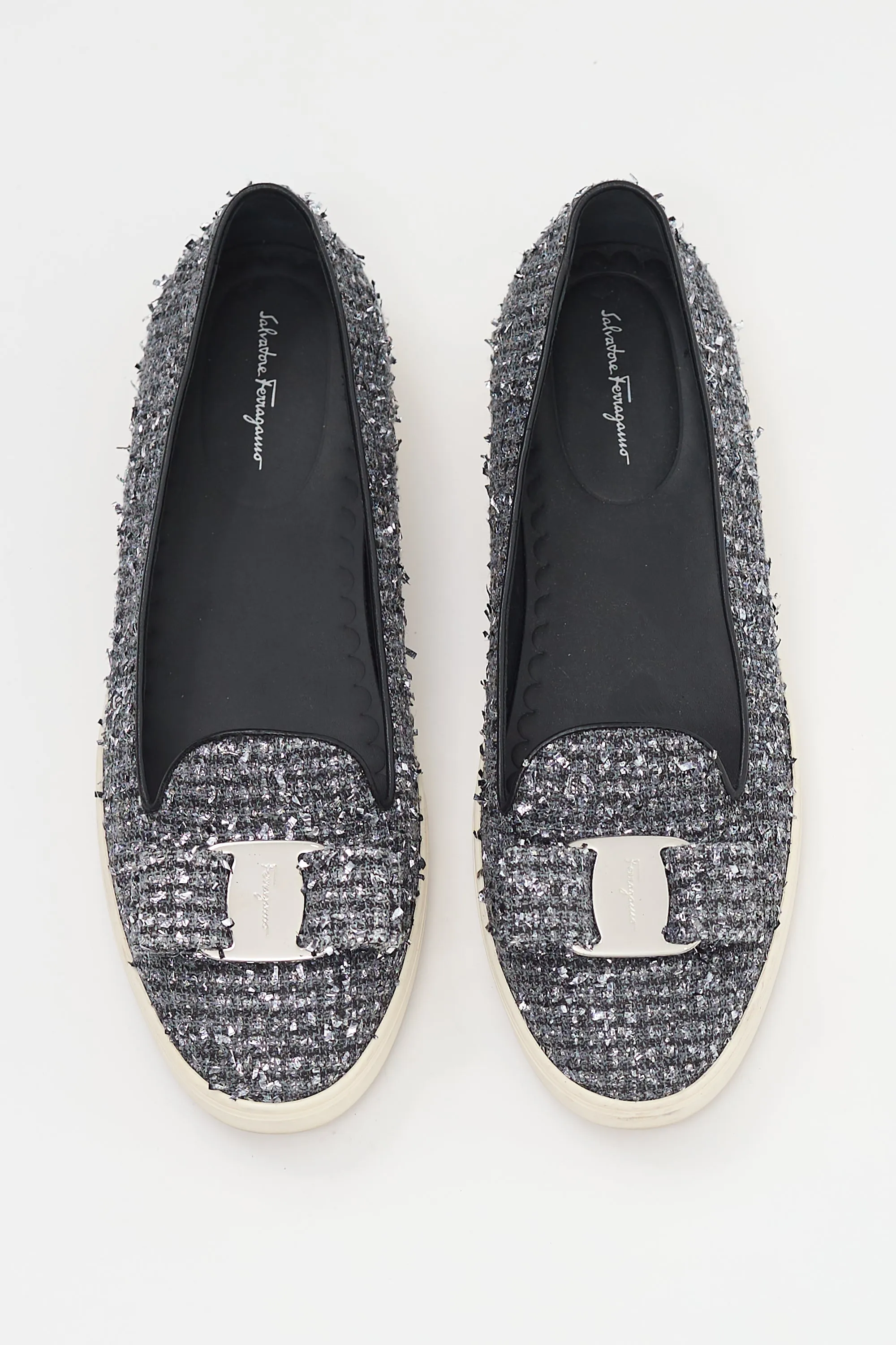 Grey Tweed Novello Sneaker