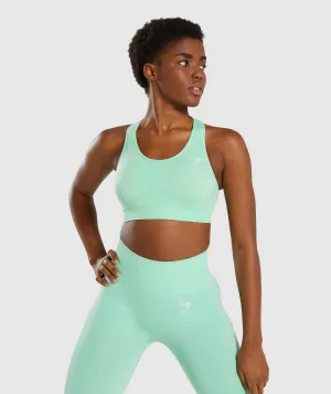 Gymshark Vital Seamless Sports Bra - Green