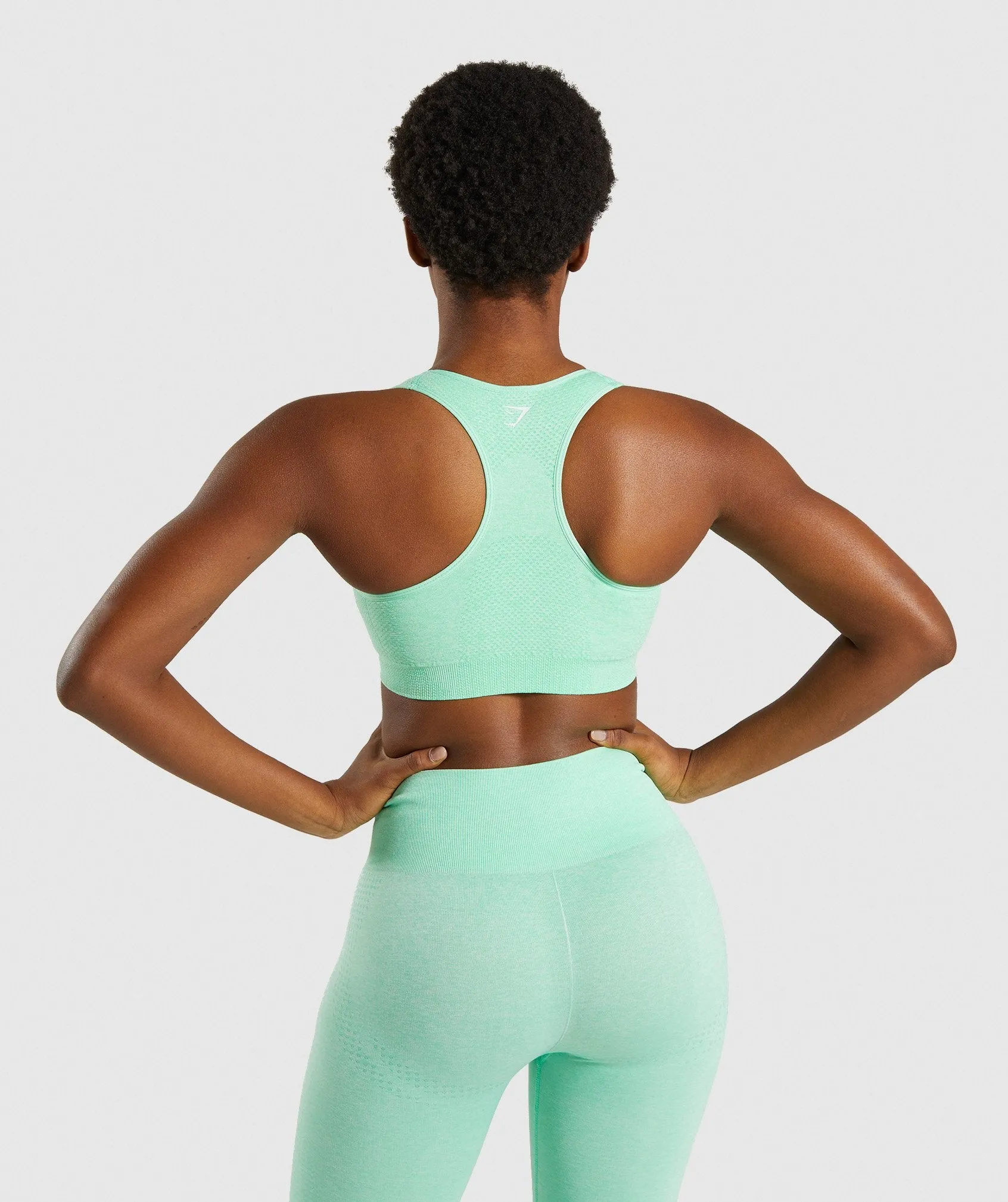 Gymshark Vital Seamless Sports Bra - Green