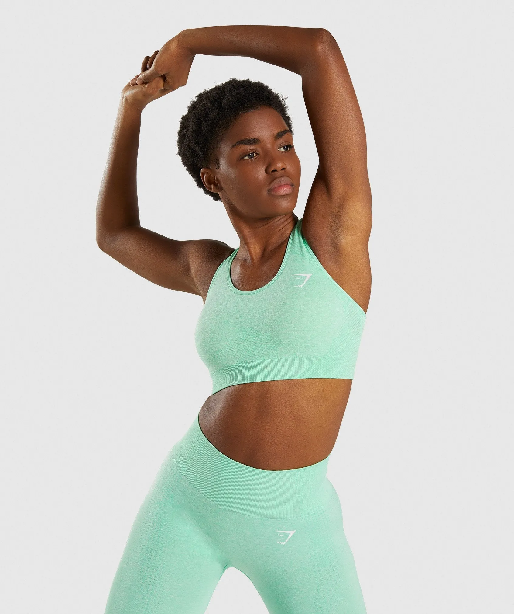 Gymshark Vital Seamless Sports Bra - Green