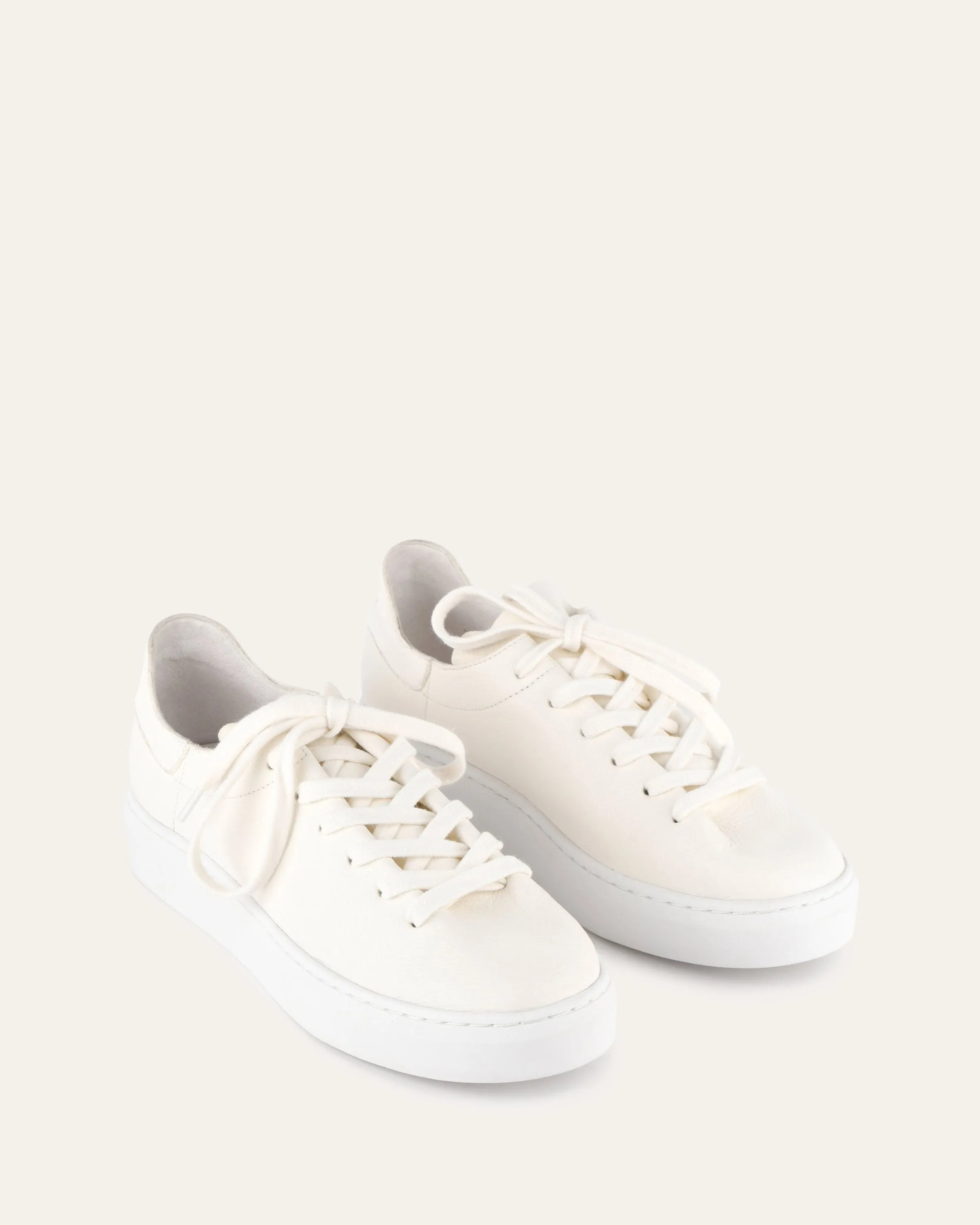 HEAT SNEAKERS OFF WHITE LEATHER