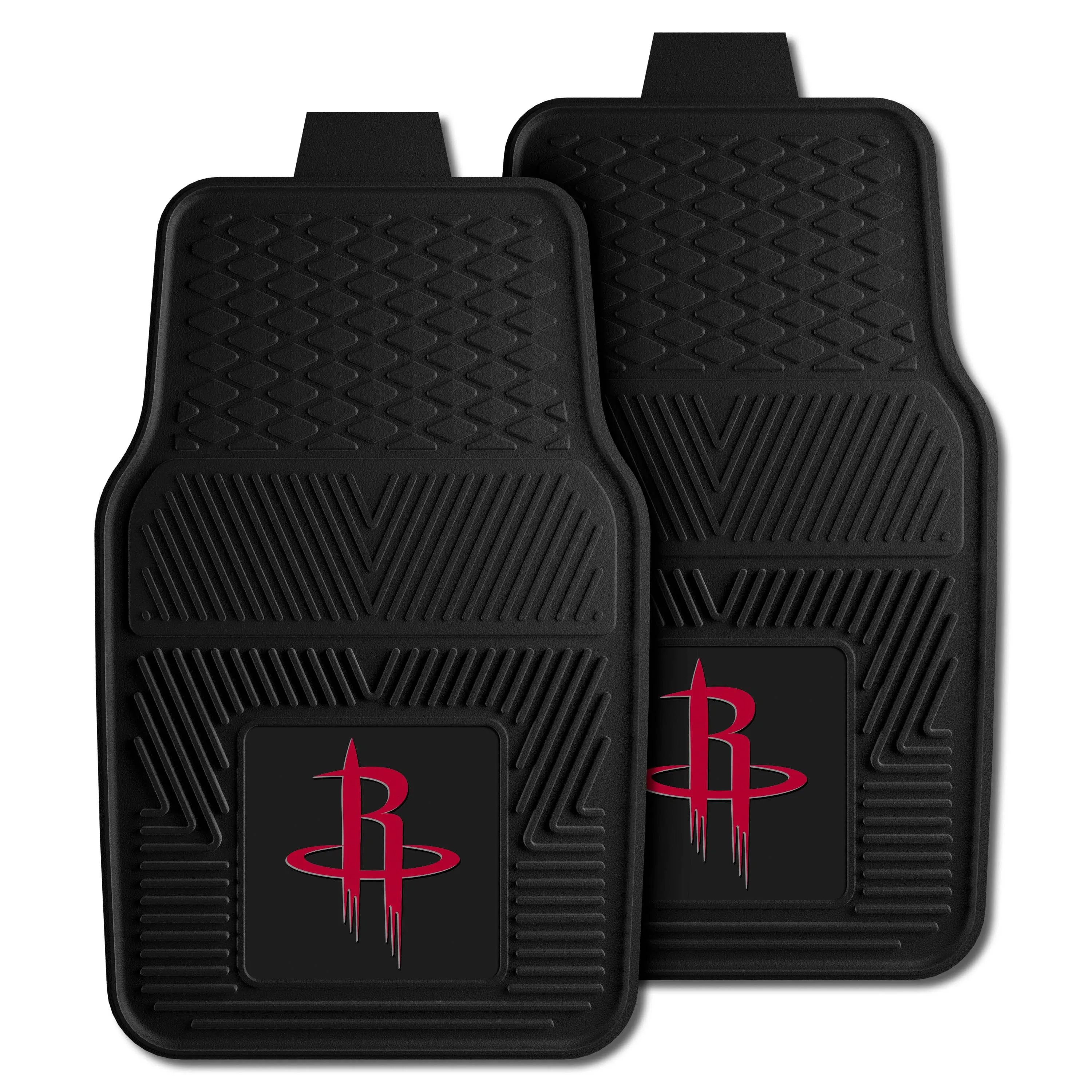 Houston Rockets Heavy Duty Car Mat Set - 2 Pieces