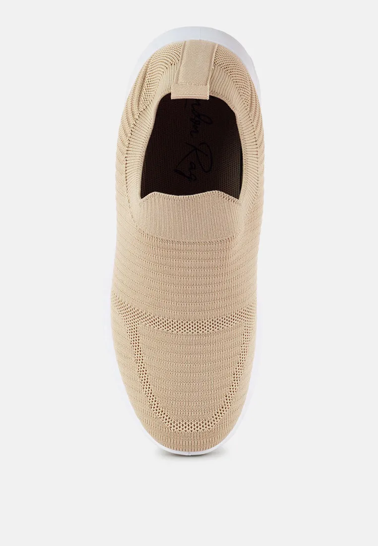 Jafna Knitted Slip On Sneakers