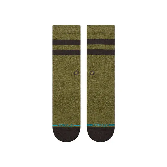 Joven Crew Socks Dark Green