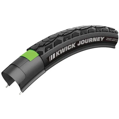 Kenda Kwick Journey 700C E-Bike Tires with Reflective Tape and K-Shield Protection