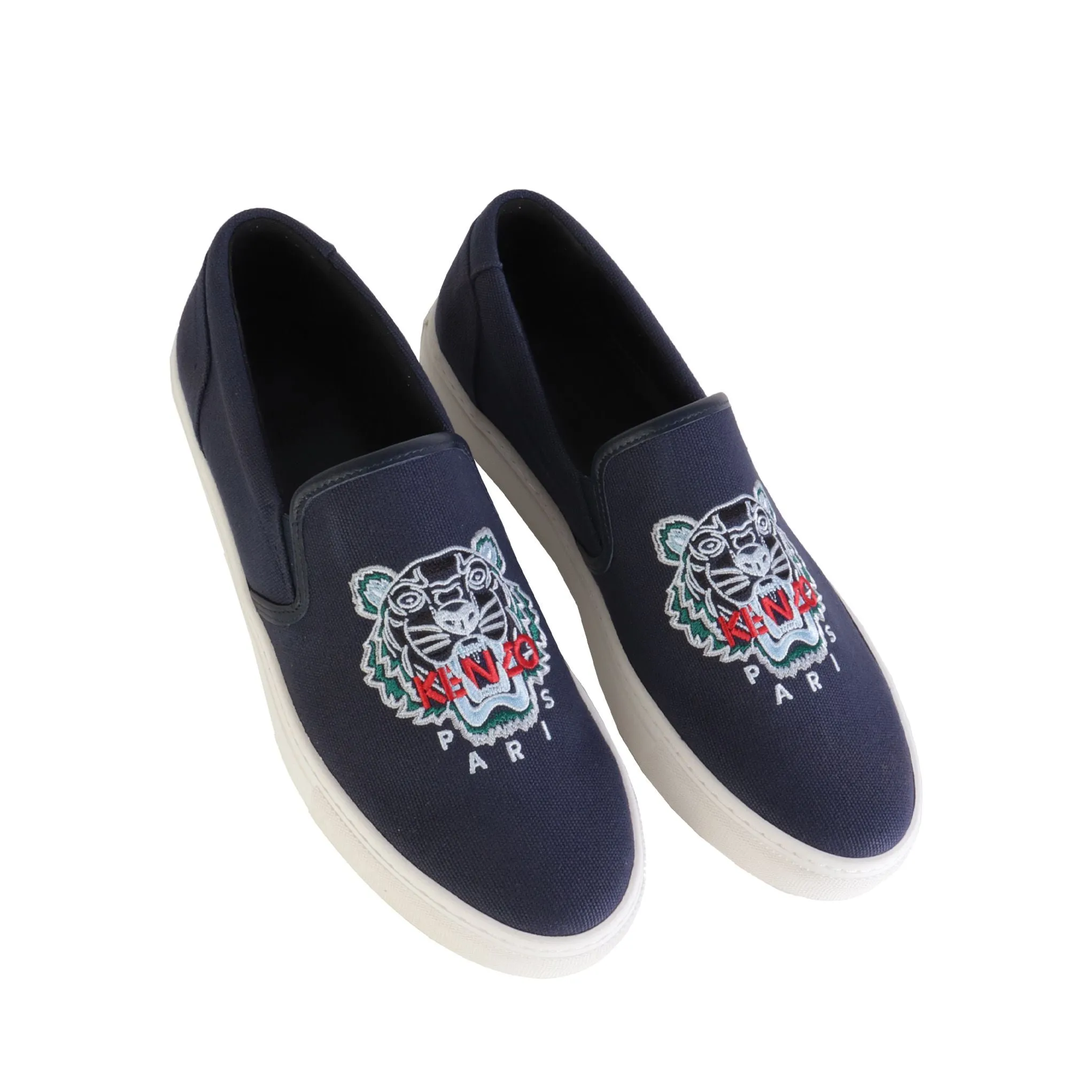 Kenzo Icon Tiger Slip-On Sneakers