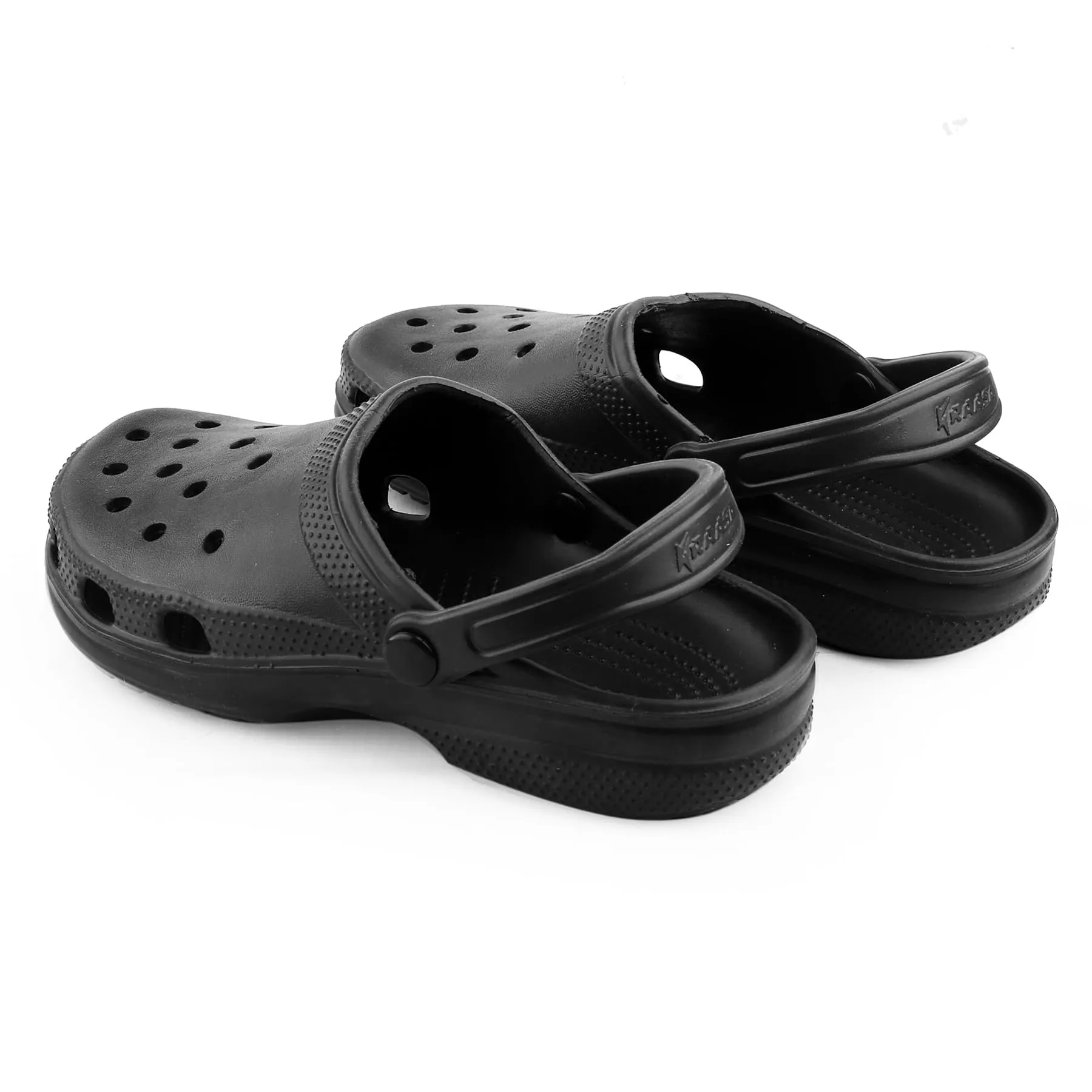 Kraasa Clogs for Women and Girls| Comfortable Lightweight Clogs for Women Black UK 6