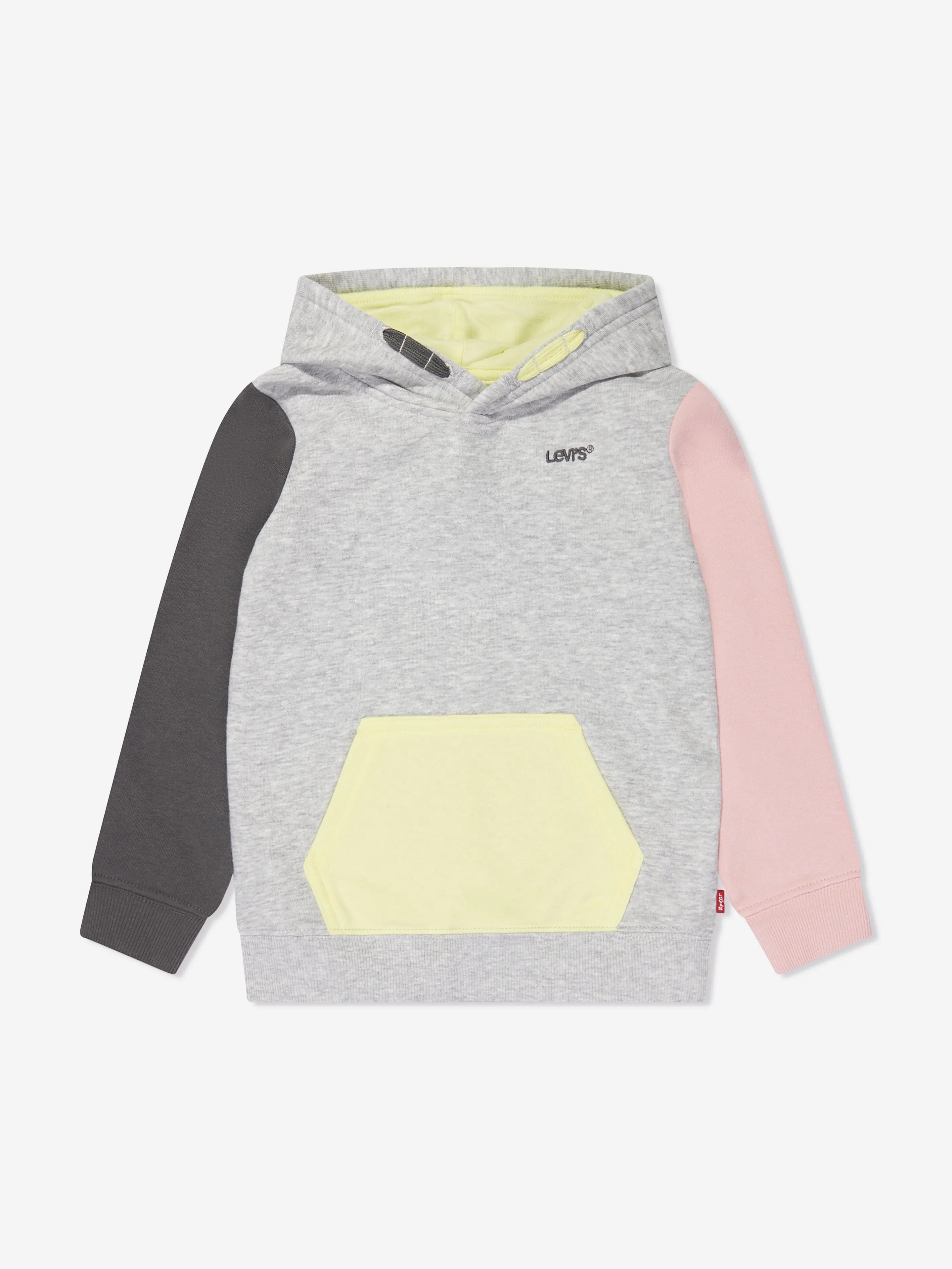 Levi's Boys Colourblock Hoodie in Grey