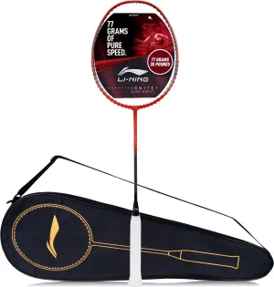 Li-Ning Ignite 7 Unstrung Badminton Racquet (Brown / Black)