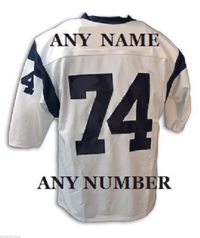 Los Angeles Rams Customizable Pro Style Throwback Football Jersey