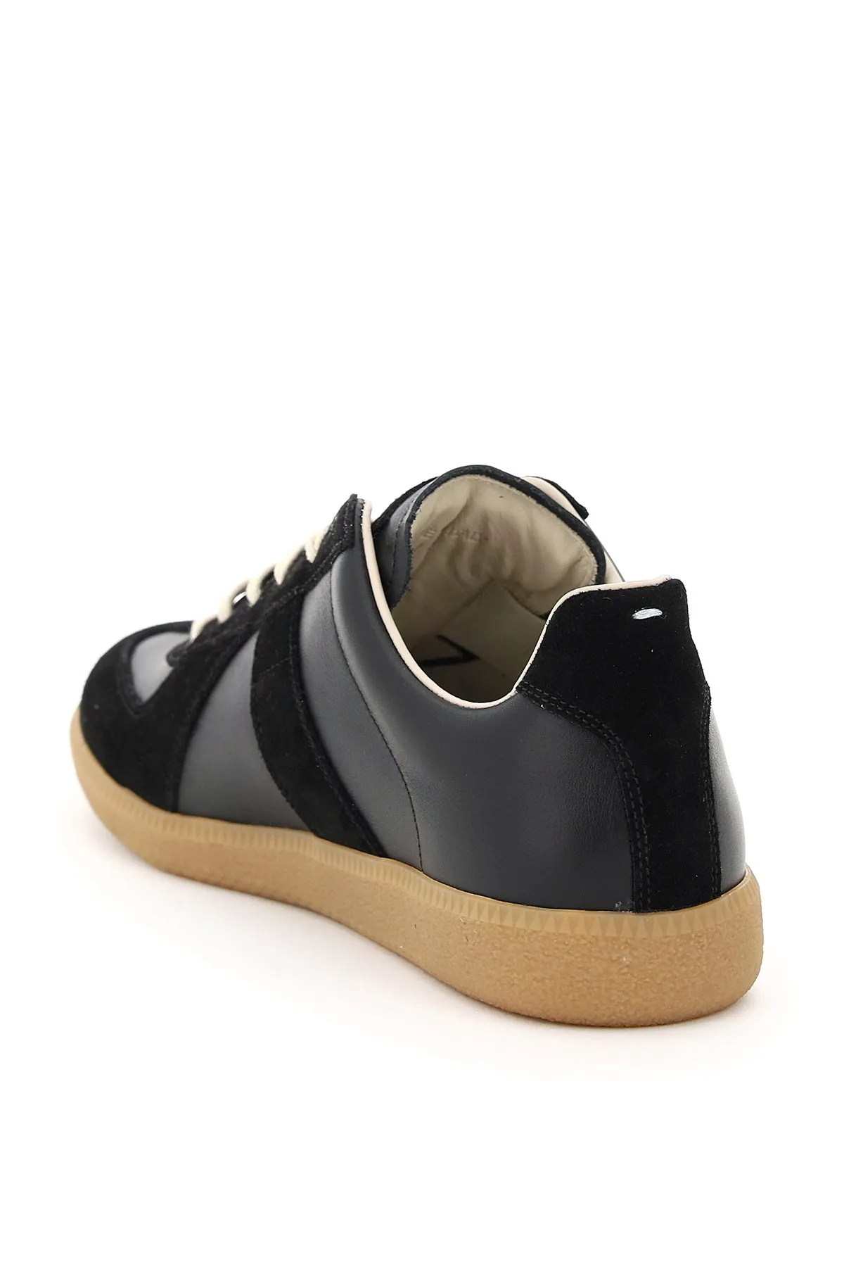 Maison margiela replica leather sneakers