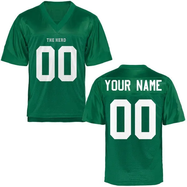 Marshall Thundering Herd Customizable Football Jersey