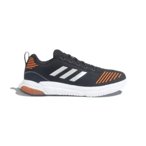 Men's Adi Revup Running Shoe (Core Black/Silver Metallic/Semi Impact Orange)