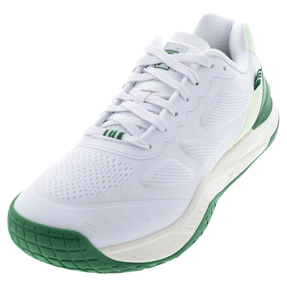 Mens Axilus Lux Tennis Shoes White and Gardenia