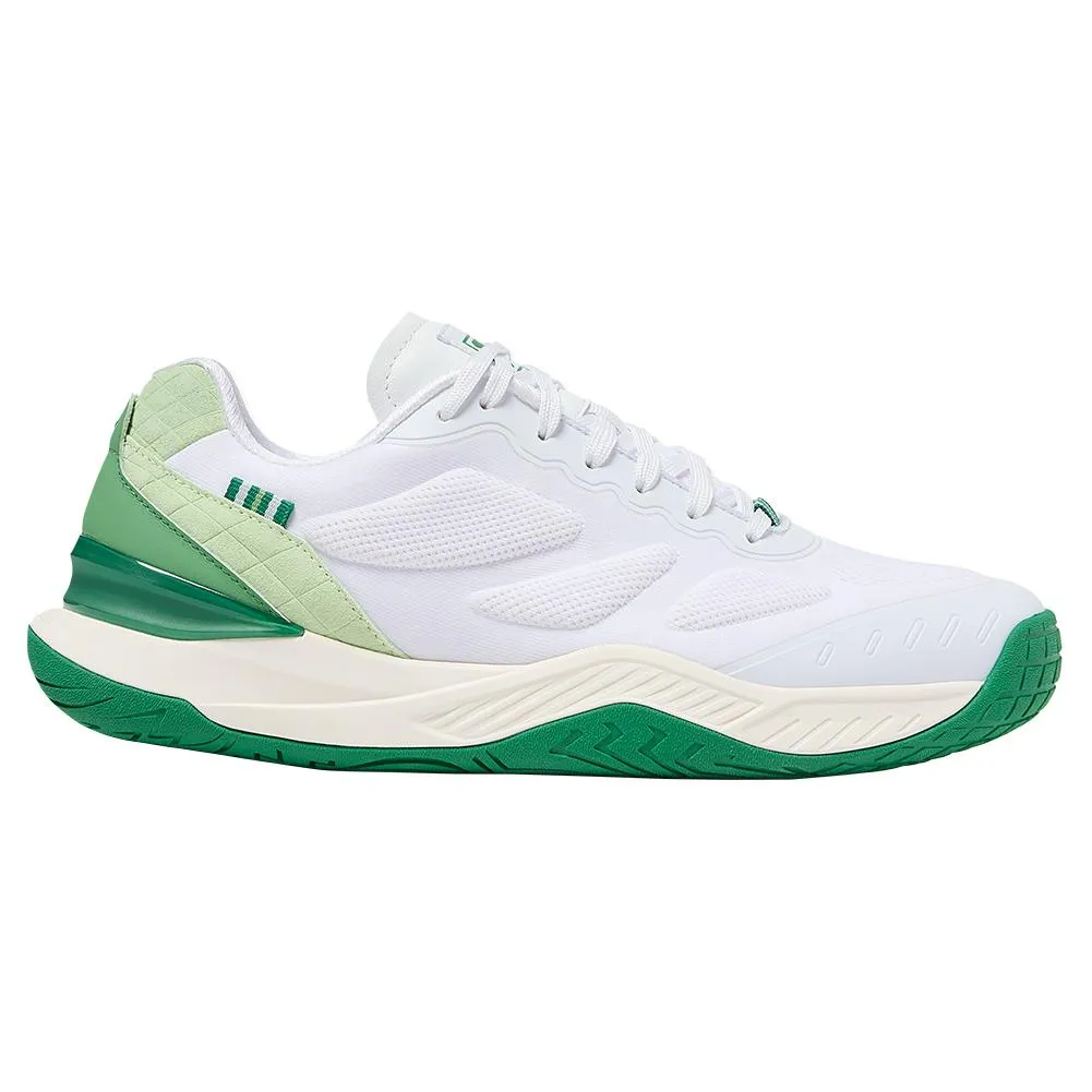 Mens Axilus Lux Tennis Shoes White and Gardenia