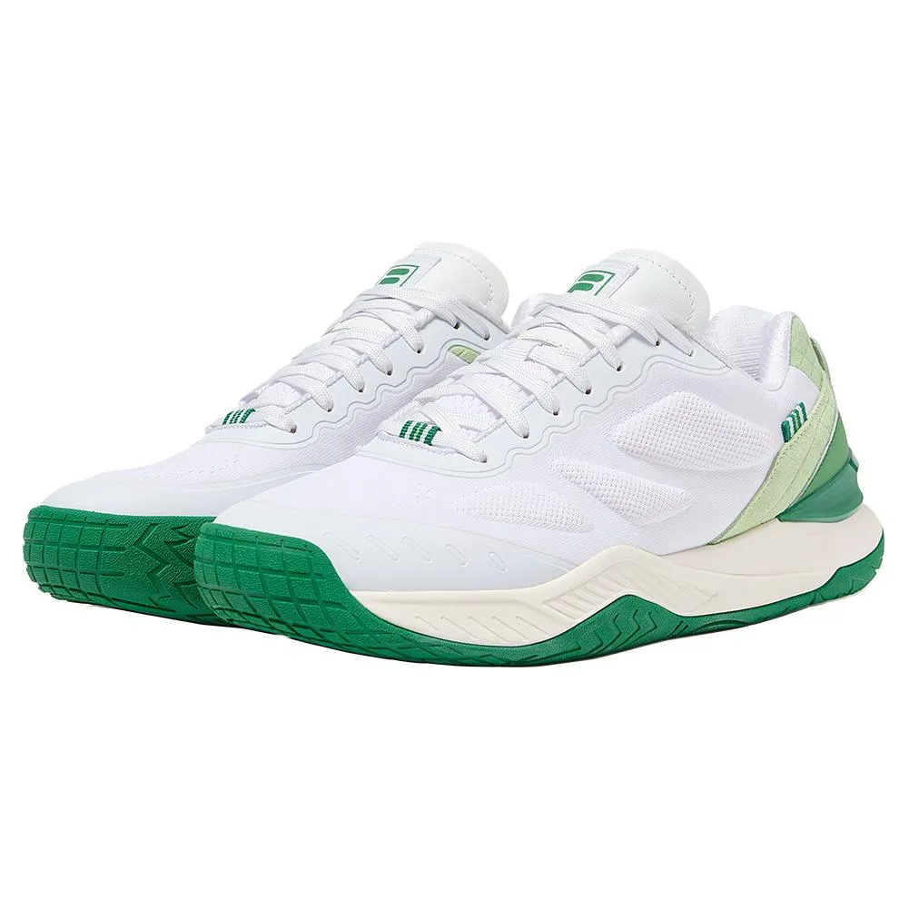 Mens Axilus Lux Tennis Shoes White and Gardenia