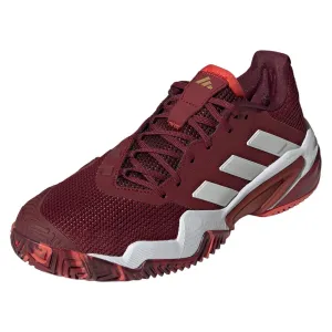 Mens Barricade 13 Tennis Shoes Team College Burgundy 2 and White