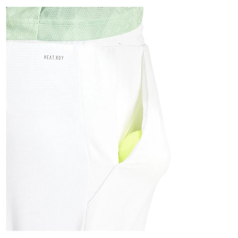 Men's Ergo 7 Inch Tennis Short White