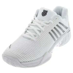 Men's Hypercourt Express 2 Tennis Shoes White and Black