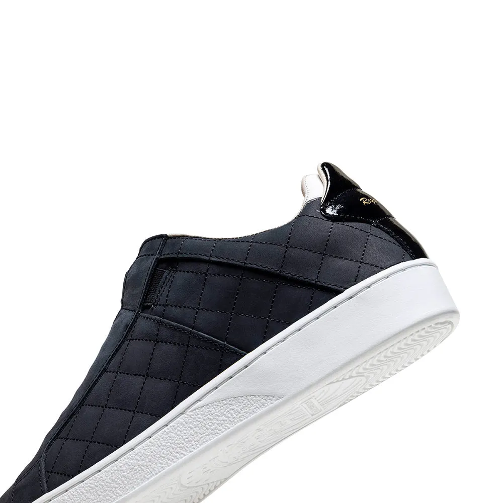 Men's Icon Lux Black Leather Sneakers 02543-999