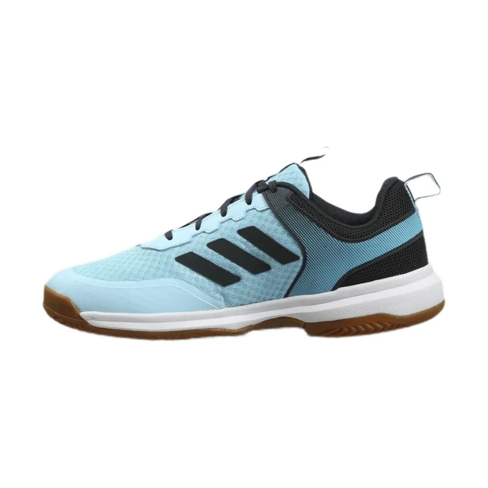 Men's Milyenl Indoor Badminton Shoe (Bliss Blue/Grey/Core Black/Gum)