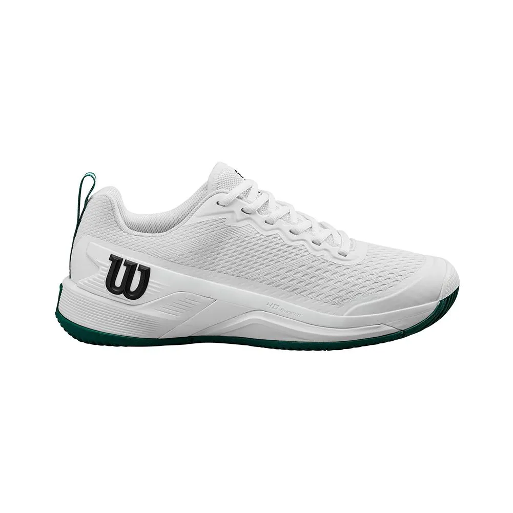 Men's Rush Pro 4.5 Tennis Shoes White and Aventurine