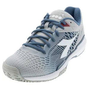 Men's Speed Competition 7 AG Tennis Shoes Silver and Oceanview