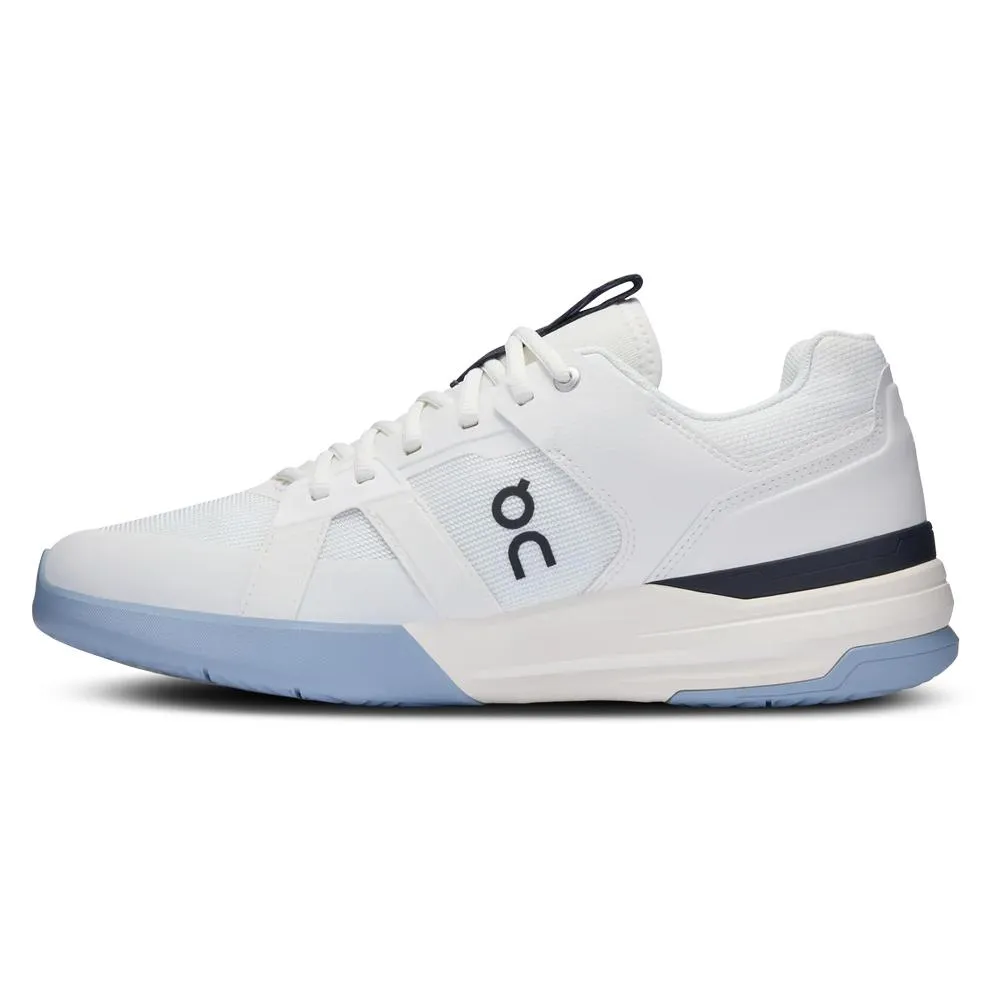 Men`s THE ROGER Clubhouse Pro Tennis Shoes Ivory and Chambray