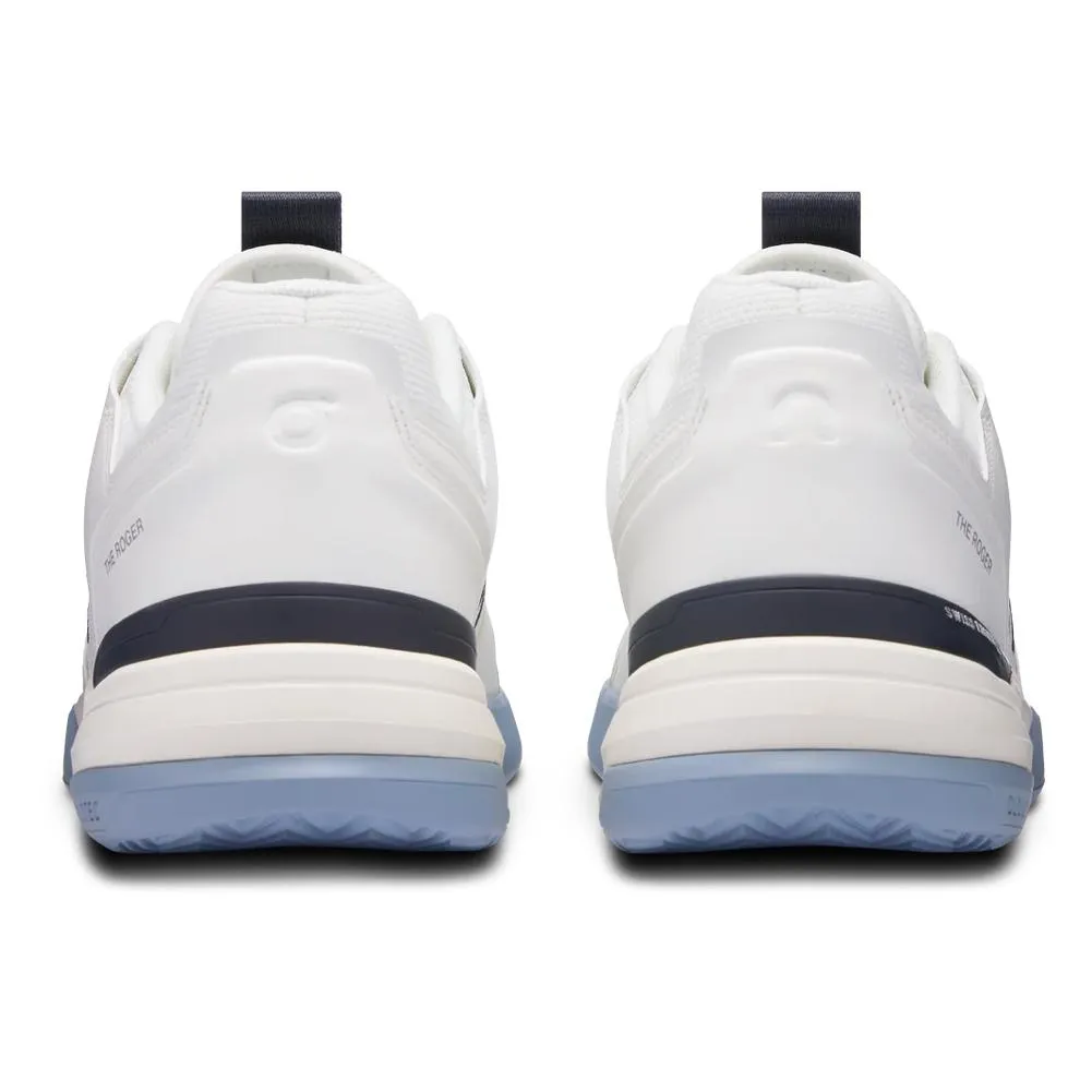 Men`s THE ROGER Clubhouse Pro Tennis Shoes Ivory and Chambray