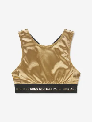 Michael Kors Girls Sports Crop Top