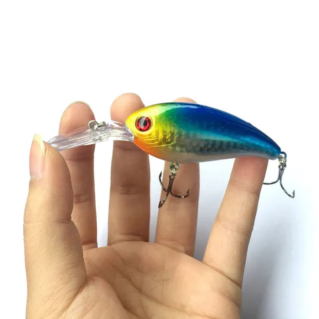 Mr. Fish 1PCS Brand Big Wobblers Fishing lures sea trolling minnow artificial bait carp peche crankbait pesca jerkbait