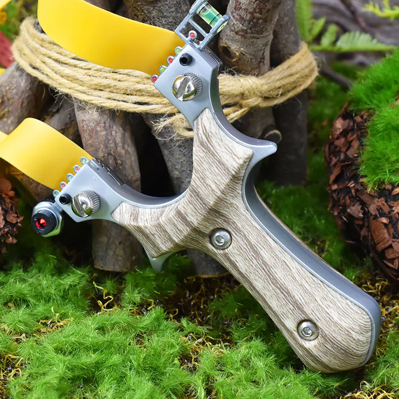 New Alloy Wood Patch High Precision Slingshot