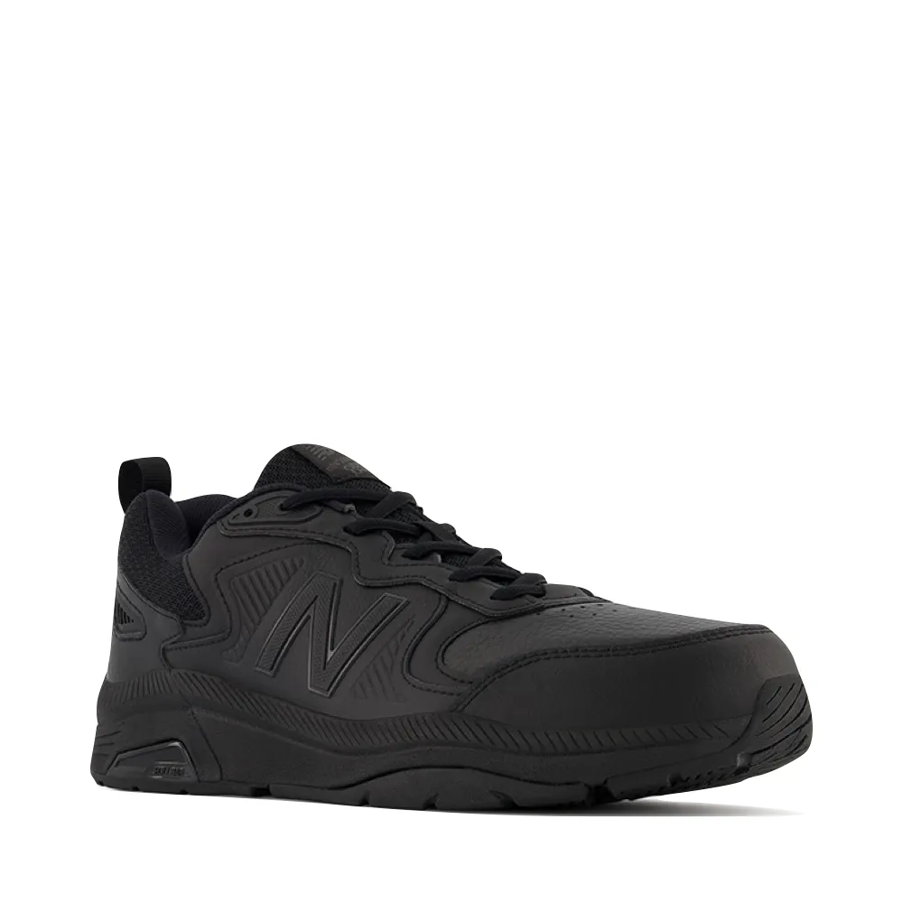 New Balance Men's MX857V3 Slip Resistant Sneaker in Black