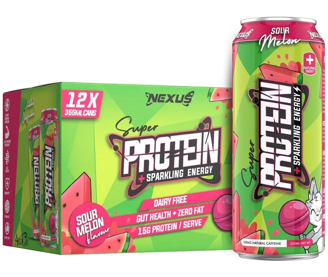 Nexus Sports Nutrition Super Protein   Sparkling Energy RTD