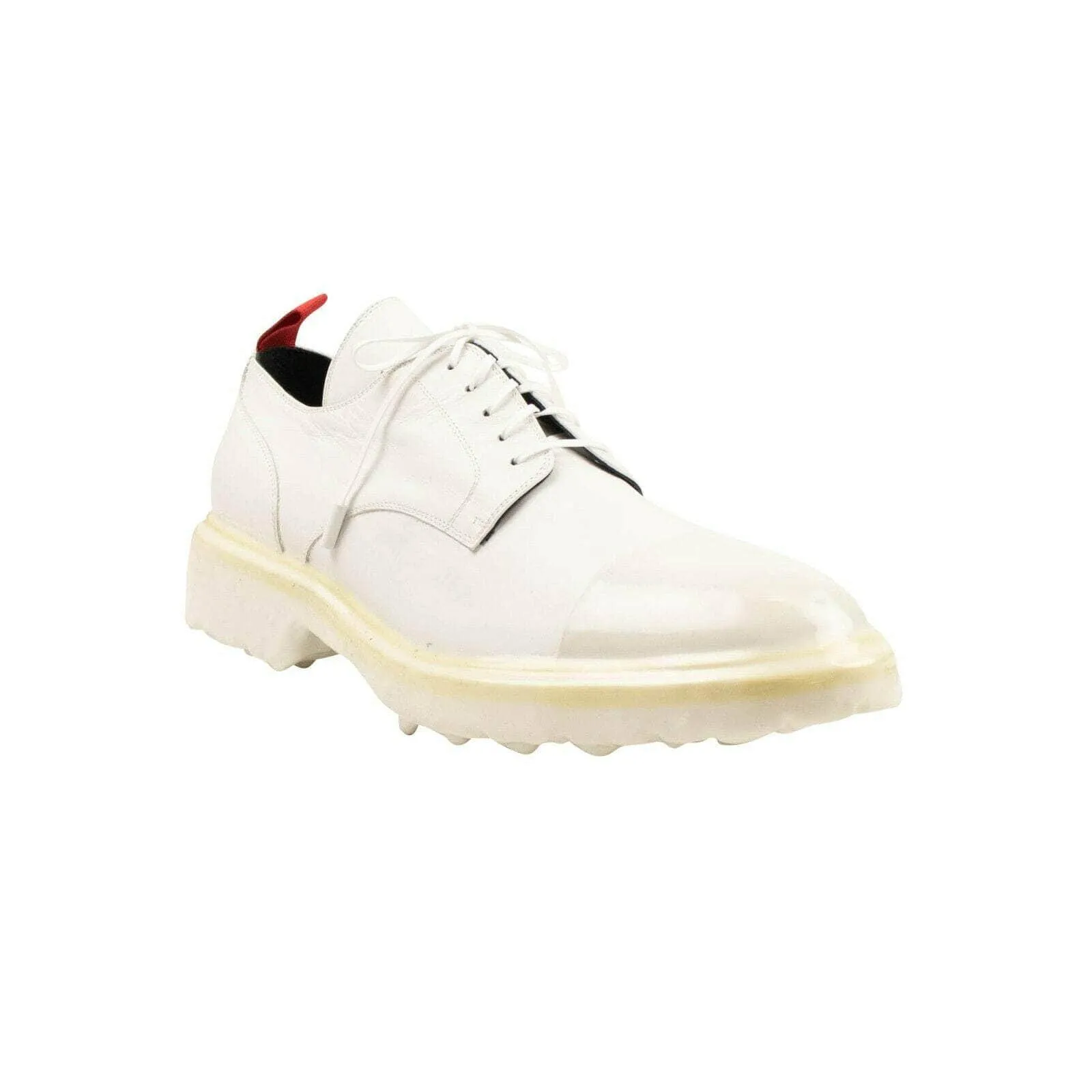 NIB 424 ON FAIRFAX White Dipped Low Top Sneakers Size 11/44 $1320