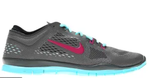 NIKE WOMEN'S FREE 5.0 TR FIT 4-DRK BS GREY/BRGHT MGNT-BLK-GLCR