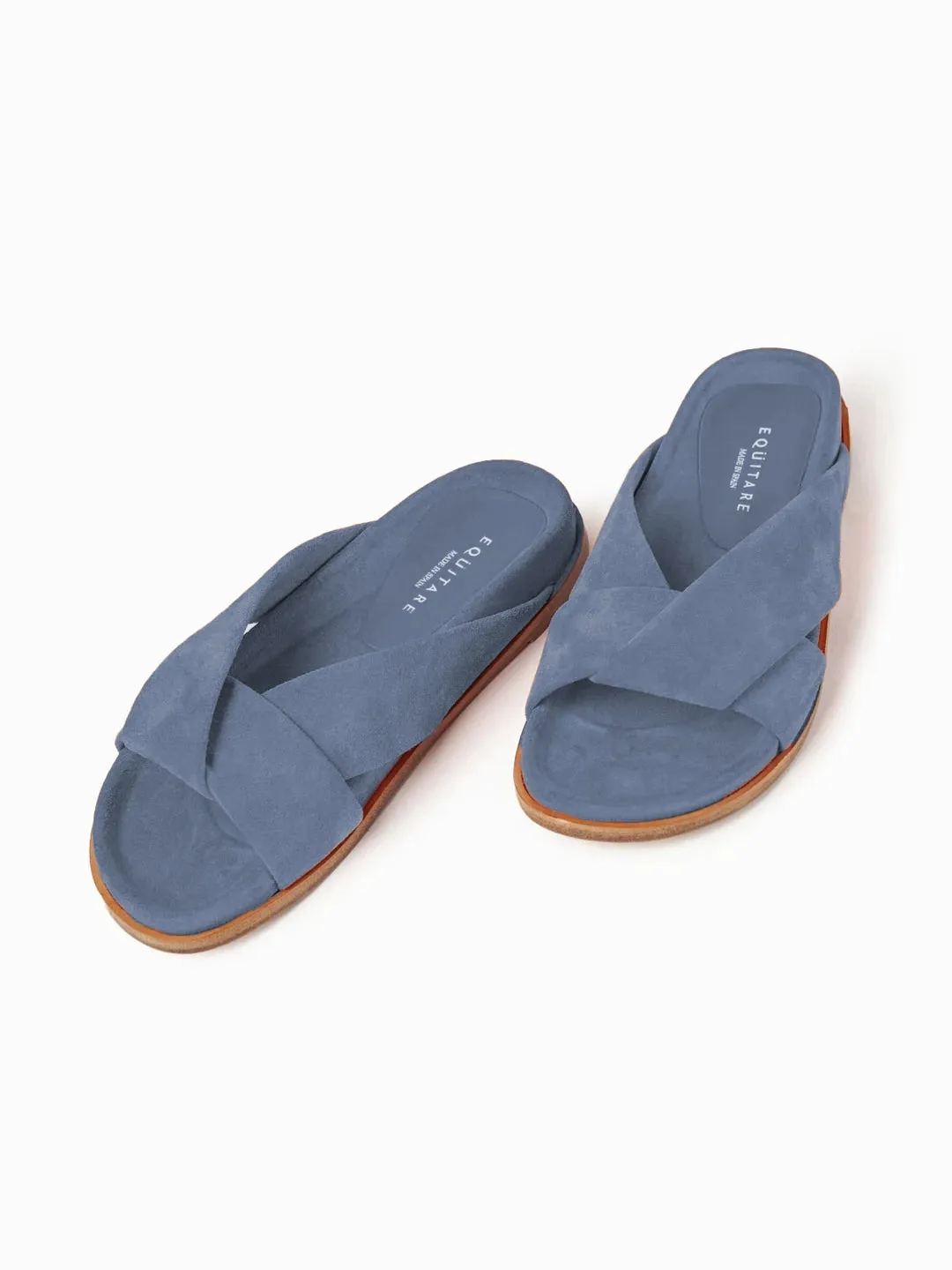 Nimega Suede Sandal - Jeans