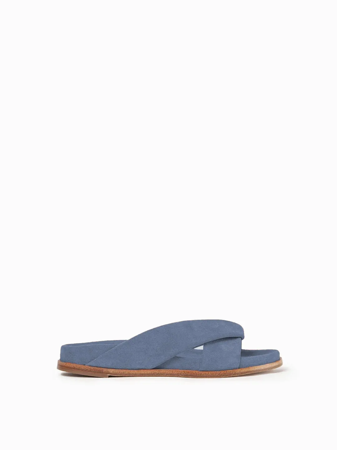 Nimega Suede Sandal - Jeans