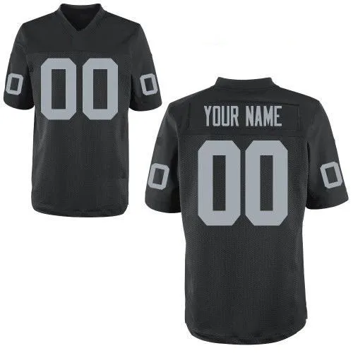 Oakland Raiders Customizable Pro Style Football Jersey