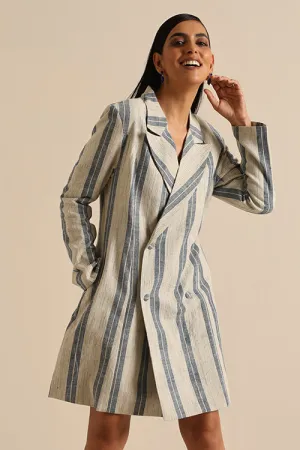 Okhai 'Poise' Pure Cotton Blazer Dress