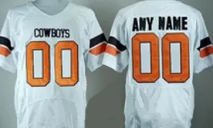 Oklahoma State Cowboys Customizable Football Jersey