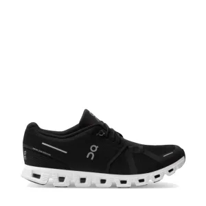 On Men's Cloud 5 Sneaker in Black/White