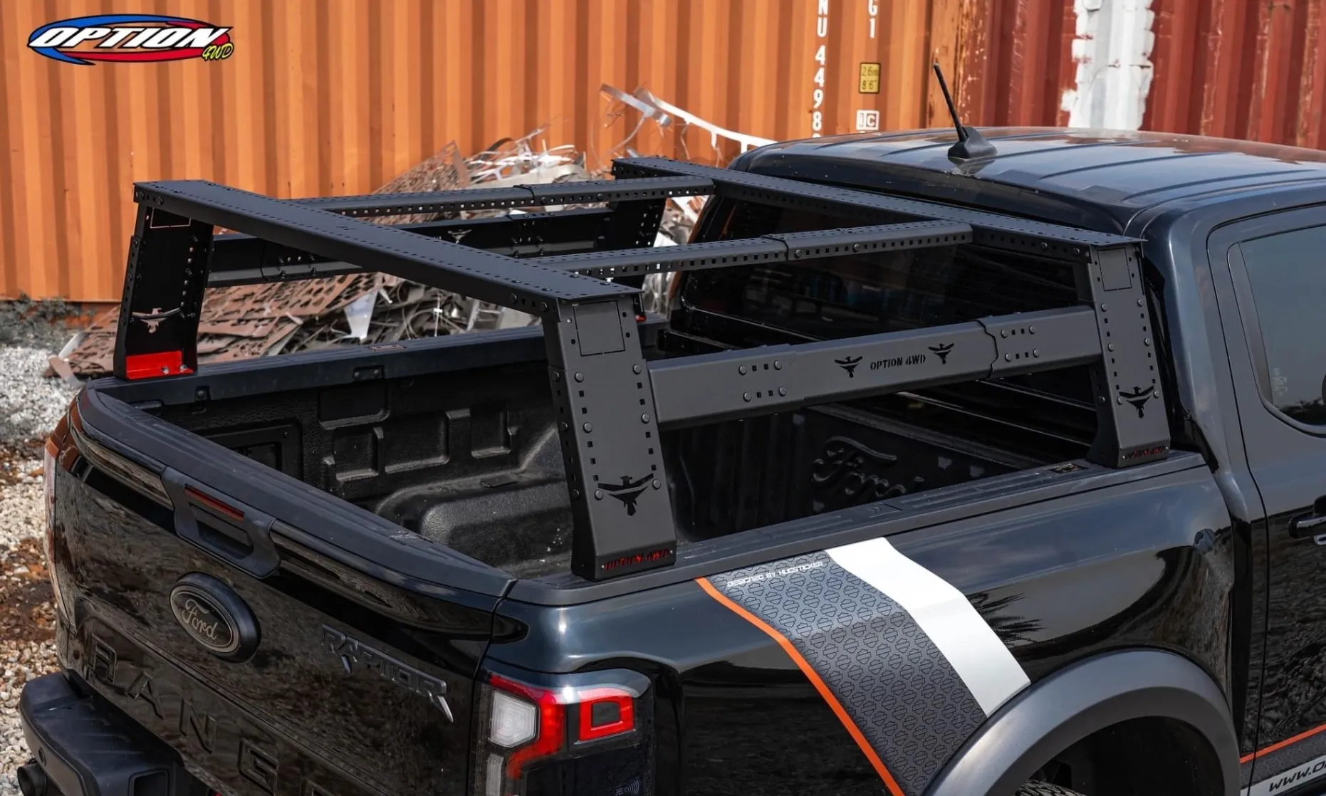 OPTION4WD - NEXT-GEN 4-LEG TENT / TUB RACK