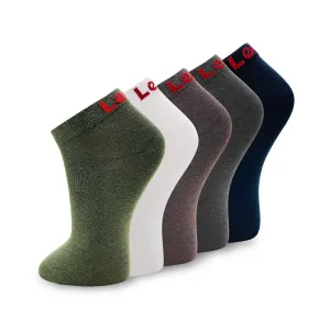 Pack of 5 Mens Ankle Length Sneakers Socks