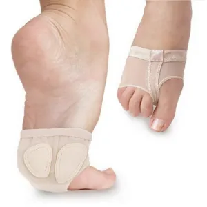 Professional Belly Ballet Dance Toe Pad Practice Shoes Forefoot Pads Socks Anti-slip Breathable Toe Socks Sleeve, Size: L(39-40 Yards)(Flesh Color)