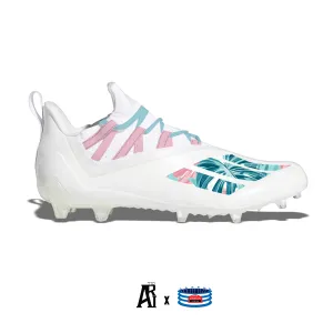 "Tropical" Adidas Adizero 11.0 Football Cleats